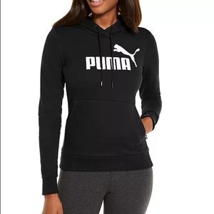 Puma Women's Logo Fleece Hoodie